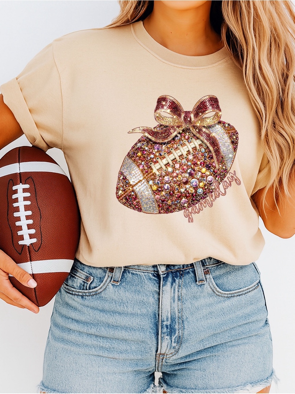 Football tees pick 1 made to order S M L XL New many to choose from be ready - Picture 10 of 16